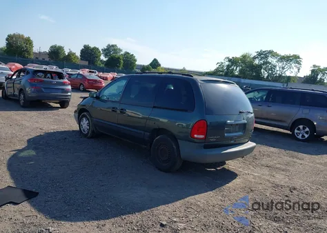 2000 Chrysler Voyager Se из США, поврежденный, VIN 2C4GJ45R4YR810551